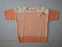 Pullover / Pulli, kurzärmelig, Gr. 116/122, Handarbeit Mitte - Tiergarten Vorschau