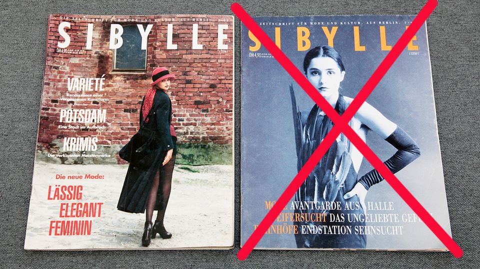 SIBYLLE Magazin Zeitschrift Modemagazin 90er 90ies vinatge alt in Berlin