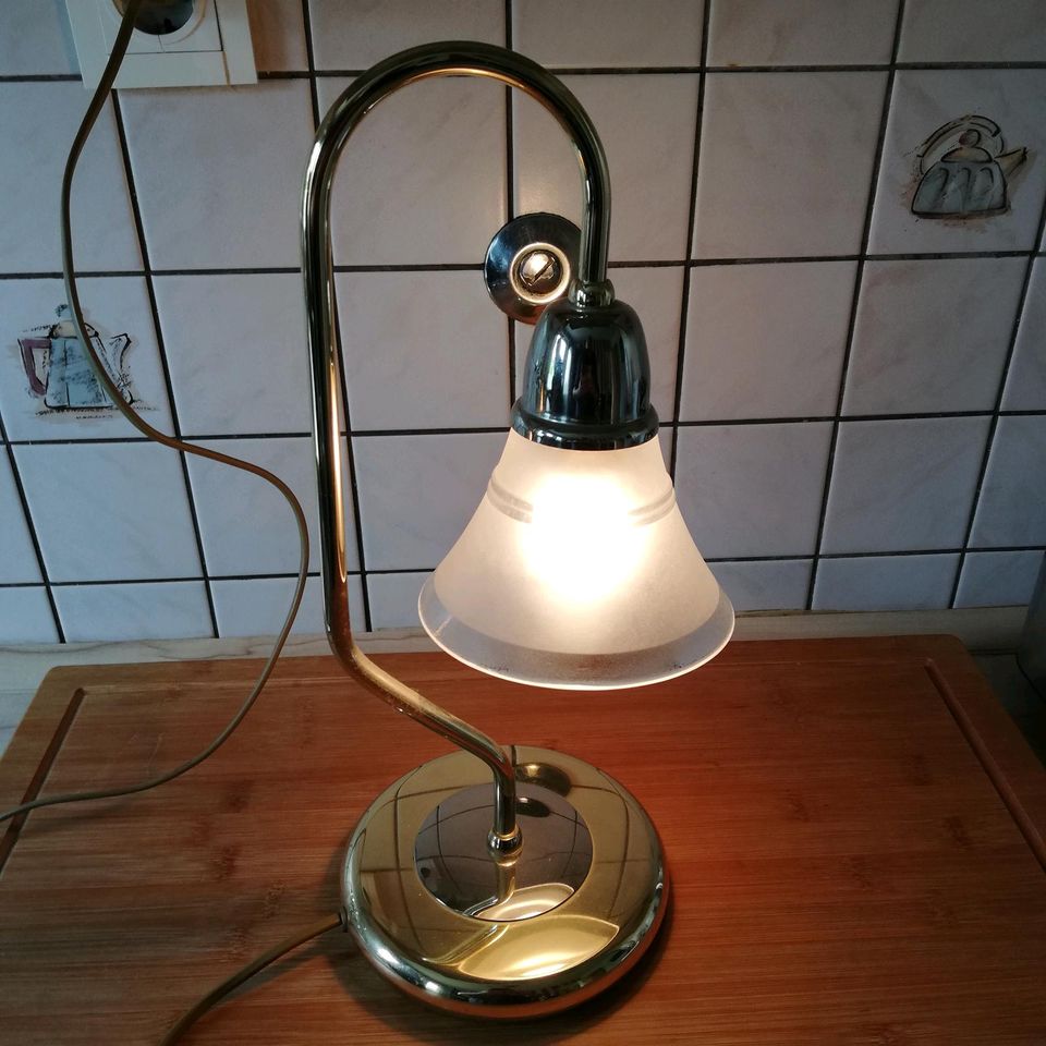 Tischlampe Messing von HONSEL in Oberhausen