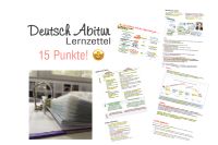 Deutsch Abitur Lernzettel 15 Punkte Nordrhein-Westfalen - Oelde Vorschau