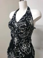 Tolles Maxikleid Kleid Sommerkleid Gr 38 schwarz weiß Neckholder Rheinland-Pfalz - Lorscheid Vorschau