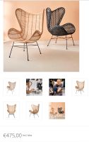 Original HK living Egg Chair aus Rattan Pankow - Prenzlauer Berg Vorschau