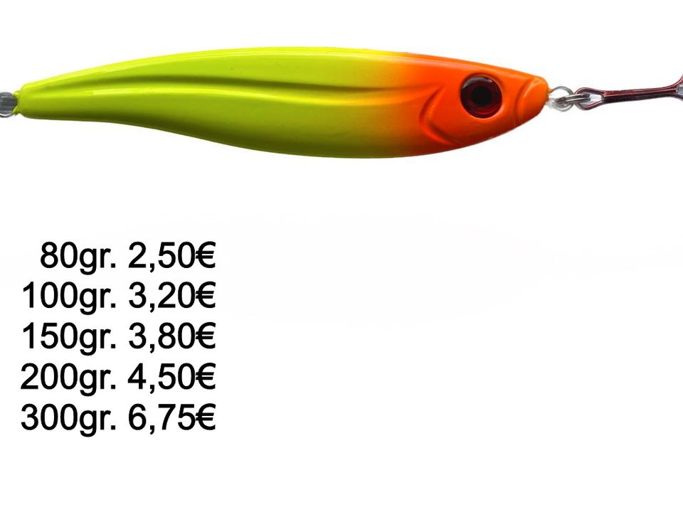 Pilker, Speedpilker, UV,von  80-300gr. Norwegen Angeln in Delmenhorst