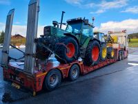 Tiefladertransporte Tieflader Baumaschinen Landmaschinen Hessen - Jossgrund Vorschau