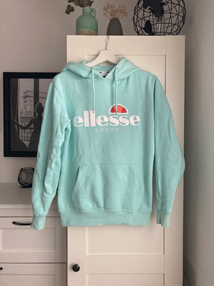 Ellesse hoodie türkis mint Pullover mit Kapuze in Rieste