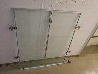 2 IKEA Vitrinentüren Metall, Glas 96,5 cm hoch, zus. 79 cm breit Bayern - Augsburg Vorschau