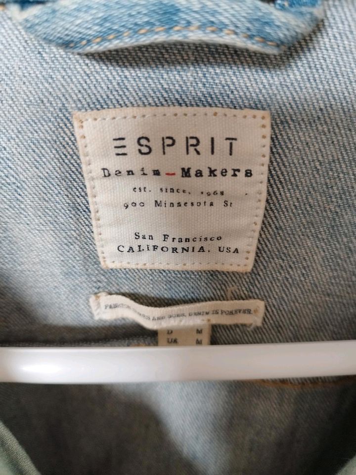 Esprit Jeansjacke Jacke M 38 blau used Nieten Damenjacke in Herford