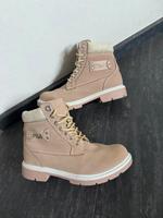 Fila Damen Schnürboots Wildleder / Farbe beige / Größe 37 Hessen - Schauenburg Vorschau