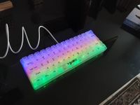 Volltransparente Tastatur, 61-Tasten-Tastatur, TYP-C-Tastenlinien Leipzig - Schleußig Vorschau