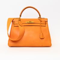 Hermès Kelly Retourne 32 Tasche Orange mit Tragegurt Frankfurt am Main - Altstadt Vorschau