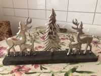 Weihnachtsdeko aus Messing - Hirsche, Rehe Mitte - Wedding Vorschau