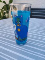 Ritzenhoff Milchglas Glas Sammelglas blau Katze Anna Gili Baden-Württemberg - Freiburg im Breisgau Vorschau