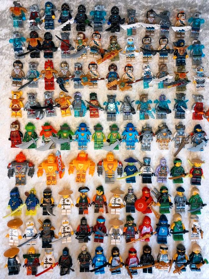 Lego Figuren Sammlung Ninjago Ritter Piraten Star Wars in Wildau