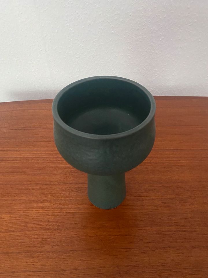 Ikebana Vase 60er 70er Jahre Japan Keramik groß grün in Stuttgart