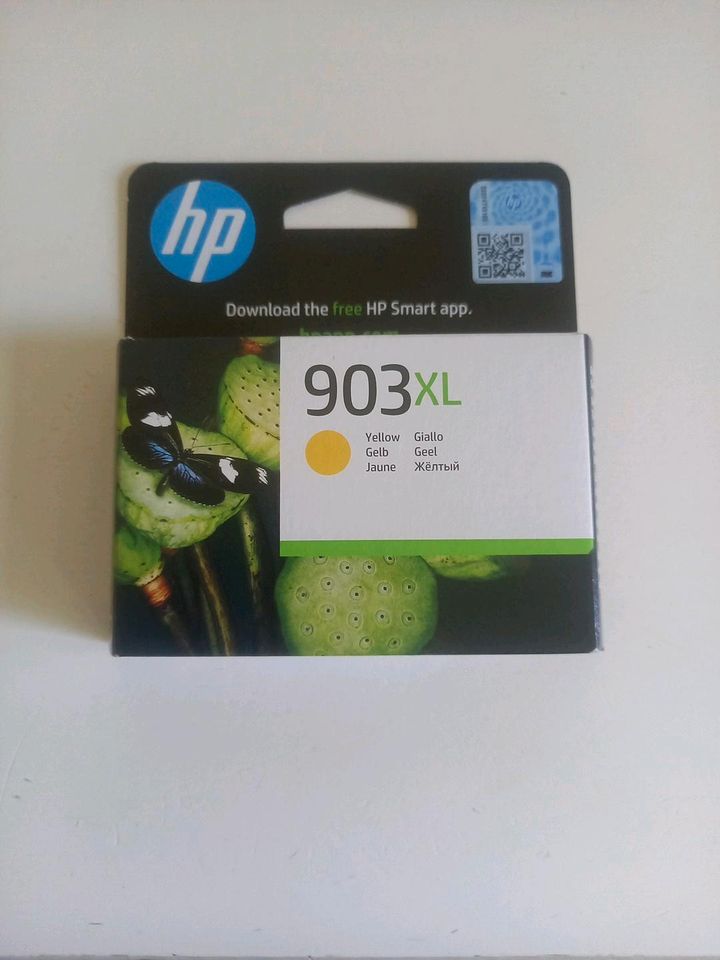 HP 903 XL Tintenpatrone gelb neu und original verpackt in Hornburg