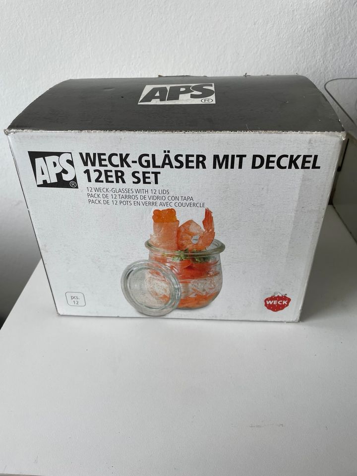 12 Weck Gläser in Berlin
