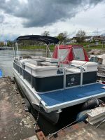 Partyboot, Pontonboot, Motorboot, Harrisboot 75PS Hessen - Oestrich-Winkel Vorschau