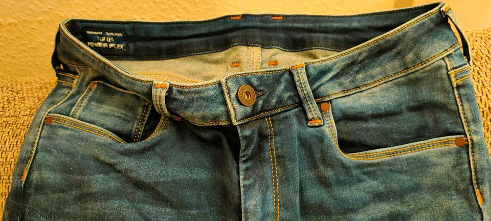 Pepe Jeans blau/graue Jeans in Gr. 38/M in Freiburg im Breisgau