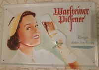 Warsteiner Blechschild "Königin unter den bieren" Baden-Württemberg - Freiburg im Breisgau Vorschau