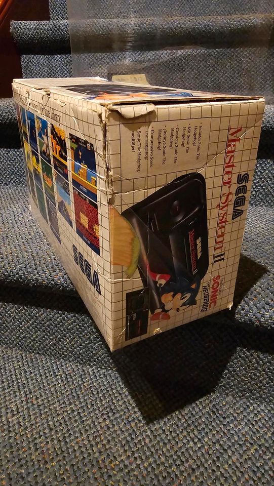 Sega master system 2 sonic ovp cib mit Inlay Schutzhülle in Frankfurt am Main