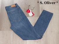 Org. S. Oliver Damen 7/8 Knöchel Jeans dunkelblau Gr. XS 34 w.NEU Hessen - Roßdorf Vorschau