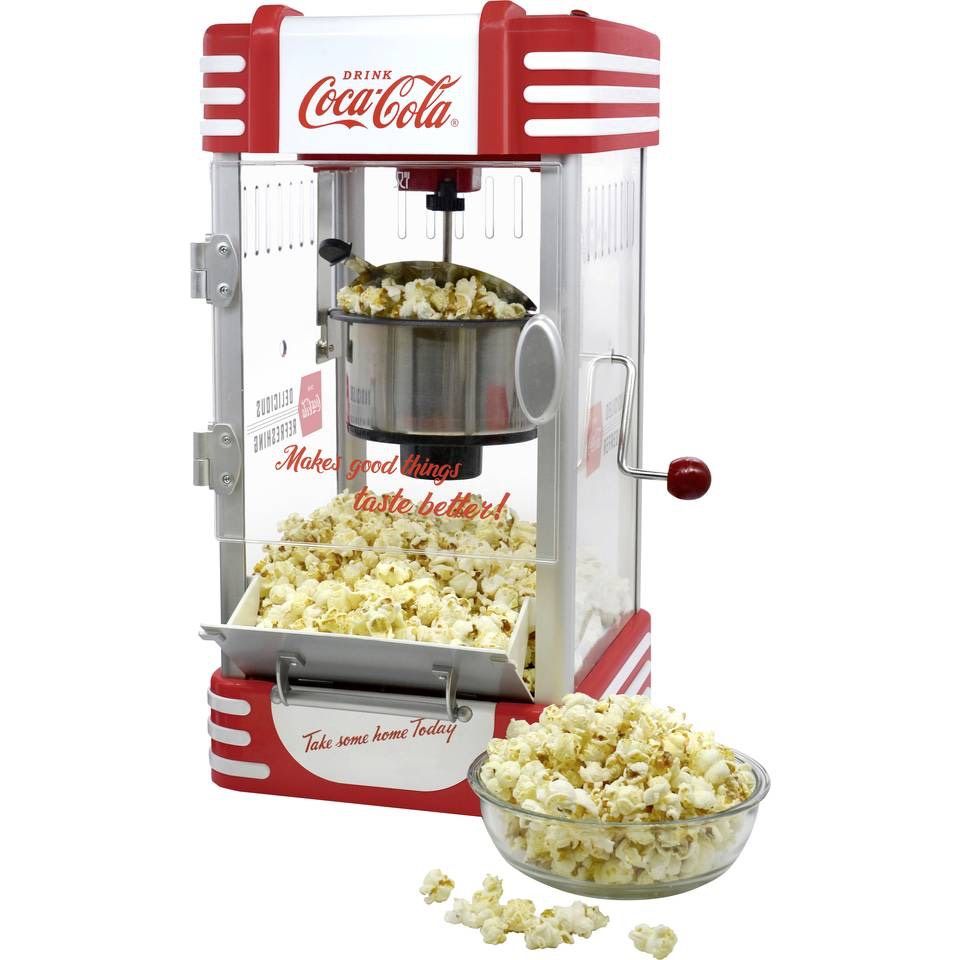 Coca ColaTM SNP-27CC Jahrmarkt-Popcornmaker in Langenlonsheim