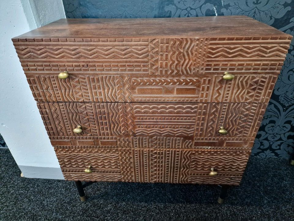 Kommode Massivholz Sideboard Schrank wohnen Möbel Wurm in Osnabrück