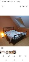 schönes Bett aus Metall 1,60 x 2 m anthrazit Hessen - Hungen Vorschau