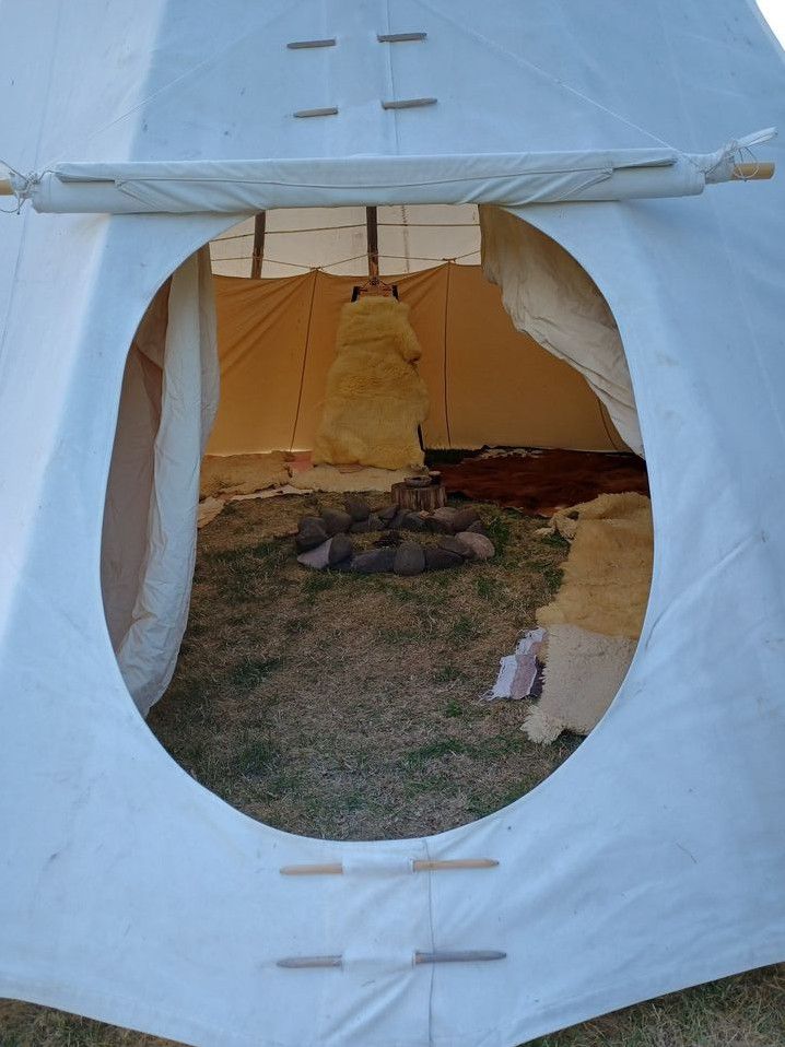 Tipi, 6 Meter in Gleichen