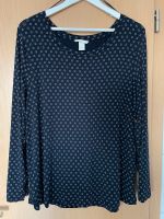 Shirt H&M - Gr. L langärmelig blau Sachsen - Crimmitschau Vorschau