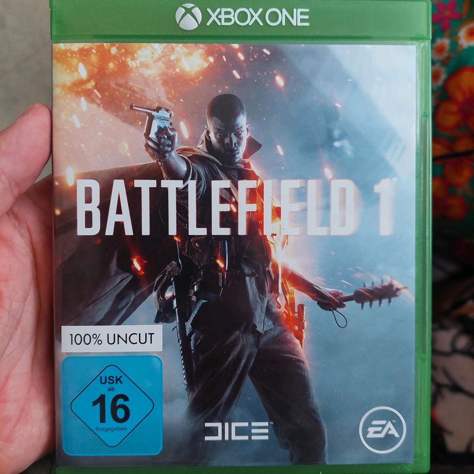 Xbox one Spiel Battelfield 1 /Fsk 16 in Dippoldiswalde