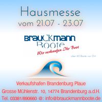 Hausmesse Bootsmesse BrauckmannBoote Brandenburg - Brandenburg an der Havel Vorschau