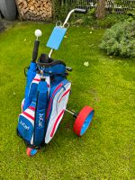 JuCad Junior Kids Golf Bag und Edelstahl Trolley 3-rädrig Nordrhein-Westfalen - Mönchengladbach Vorschau