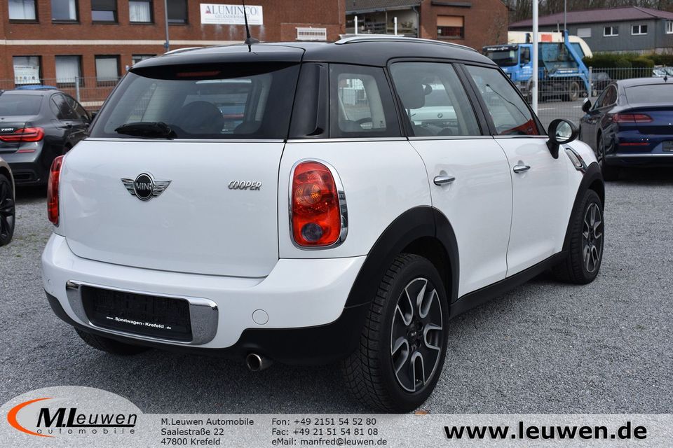 MINI COOPER Countryman 1,6 *LEDER*ALU*KLIMA*SHZG* in Krefeld