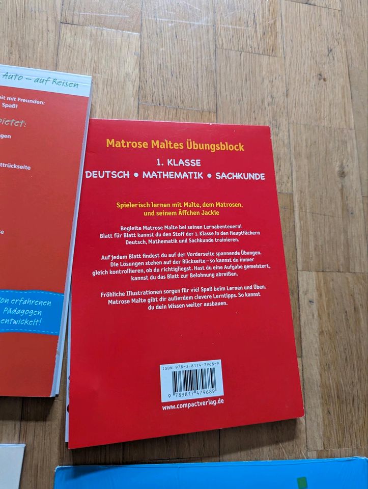 Lernhefte Mathe, Deutsch, Sachkunde 9 Stück Neuwertig 1. Klasse in Erfurt