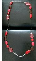 Statement Halskette mit roten Steinen Berlin - Marienfelde Vorschau