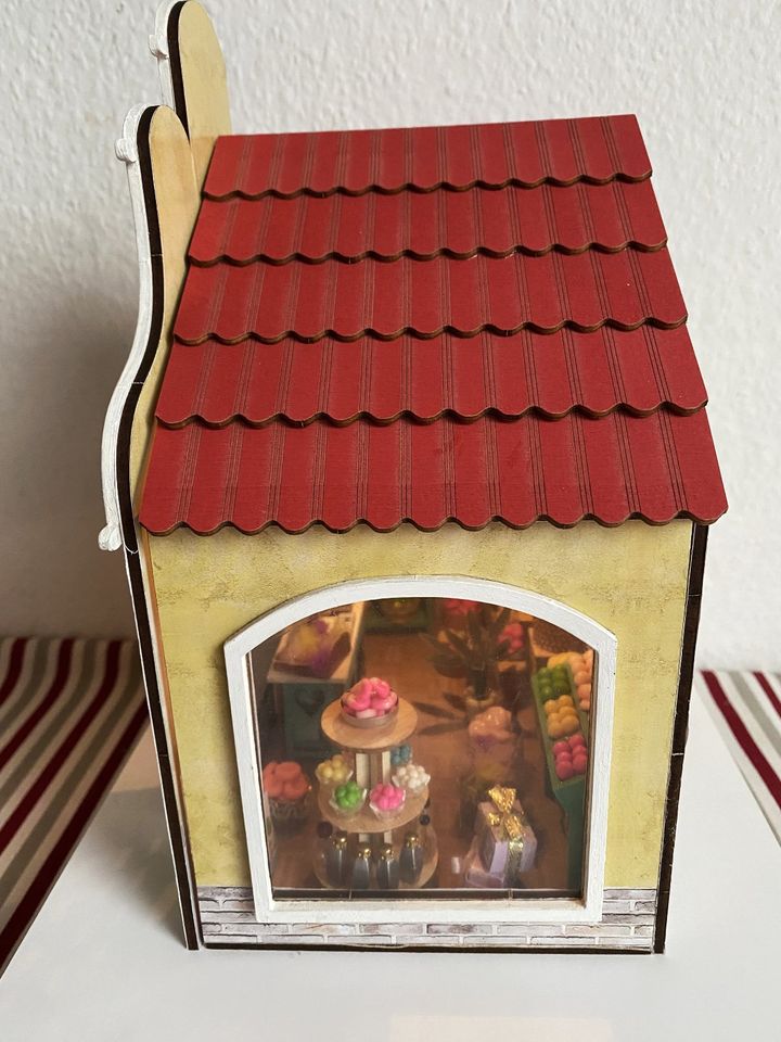 DIY Miniatur Soap Shop mit Licht fertig gestaltet in Kaiserslautern