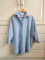 Oui Leinenbluse Hemd Hellblau Oversize Größe 38-42 Bielefeld - Holtkamp Vorschau