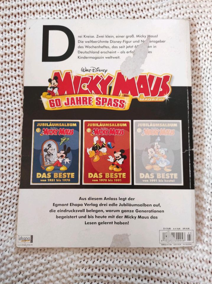 Disney Micky Maus Jubiläums Album Nr.3 in Rheine