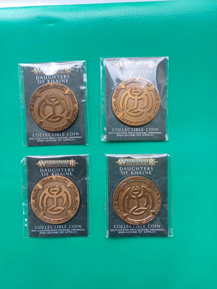 Warhammer Collectible Coin "Daughters of Khaine" in Geseke