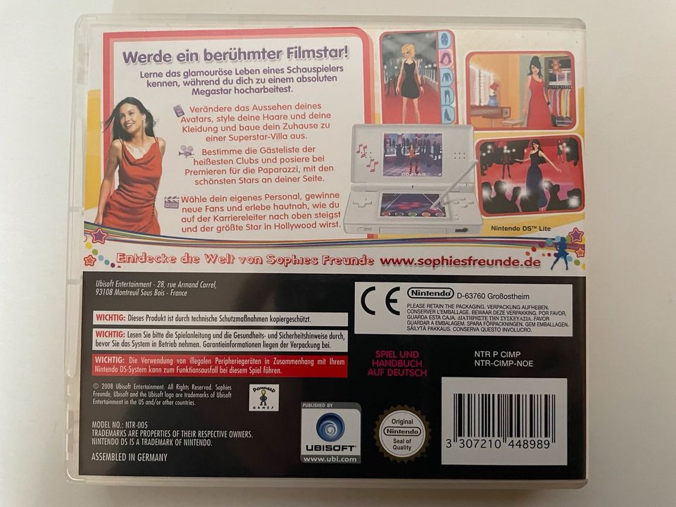 Nintendo DS Spiel Sophies Freunde Filmstar in Fulda