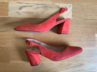Sandalen/ Sling-Pumps rot Högl Gr. 3,5 München - Berg-am-Laim Vorschau