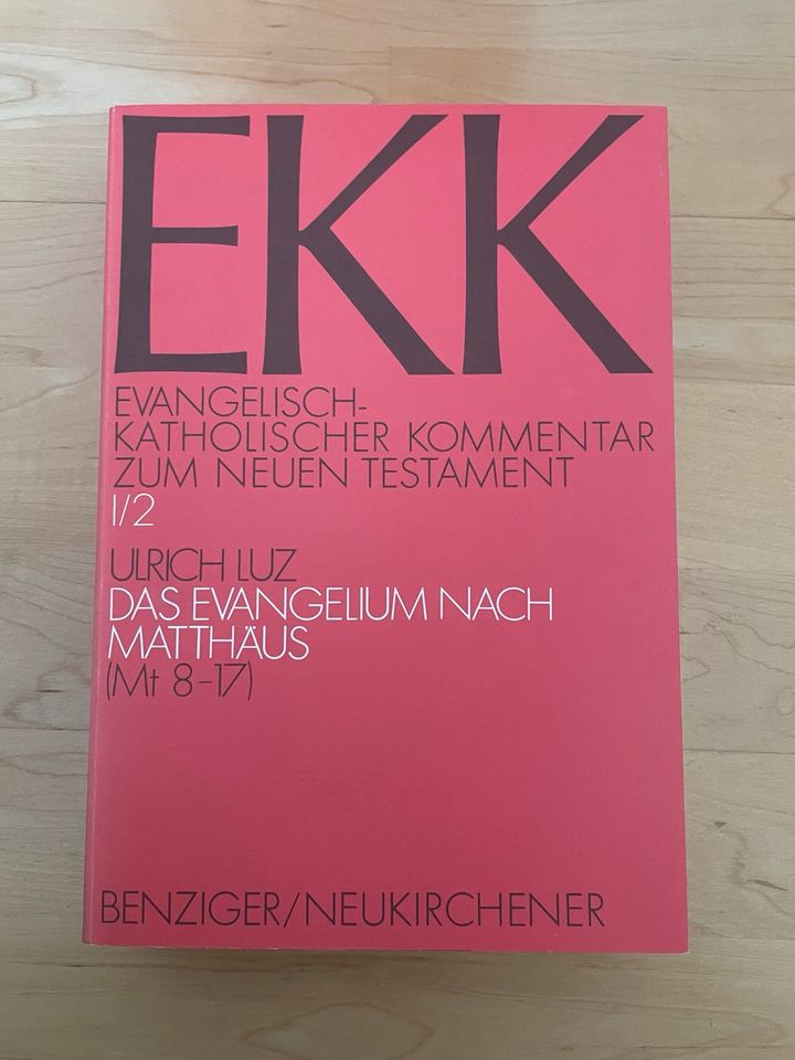 Evangelisch-Katholischer Kommentar zum Neun Testament - EKK in Stephanskirchen