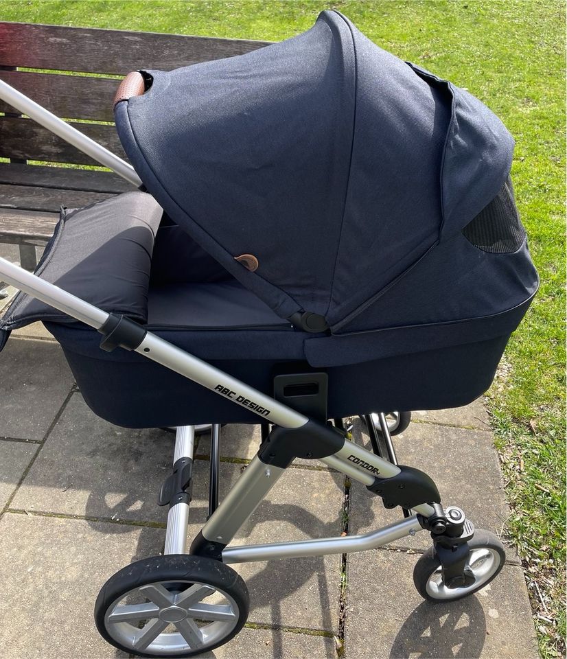 ABC design Kinderwagen 3in1 condor4 in blau in München