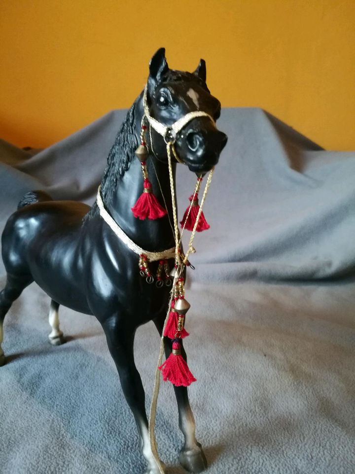 Breyer Zubehör Araber set halfter brust bommel hand made in Ramsthal