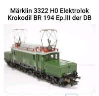 Märklin Krokodil  HO ////Top Zustand! Niedersachsen - Isernhagen Vorschau