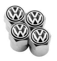 4x Volkswagen Ventilkappen in Silber oder Schwarz Altona - Hamburg Lurup Vorschau