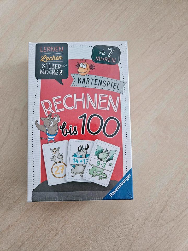 Kartenspiel Rechnen bis 100 in Bärenstein