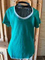 T-Shirt grün mit weißem Einsatz, S Oliver, Gr. 36 Bayern - Rehau Vorschau