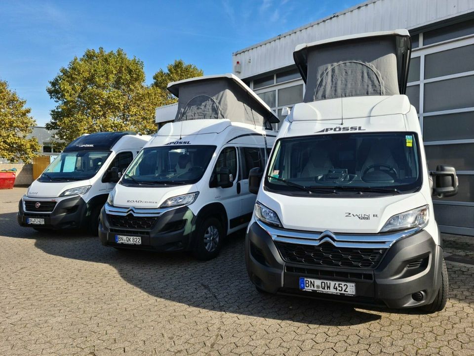 Pössl Wohnmobilvermietung Verleih 2025 Köln Bonn Düsseldorf in Bonn Auerberg Pössl Wohnwagen